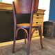 Series of 6 mismatched bistro chairs Baumann and Mahieu