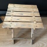 Small natural stool