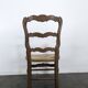 Wicker armchair in Louis XV style