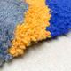 Colorful Moroccan Berber rug Boujaad 2.46x1.53m