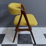Thomas Harlev chair model 205 for Farstrup in yellow Boucle