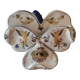 Old ceramic flower girl wall vase
