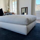 Large square Italian design pouf