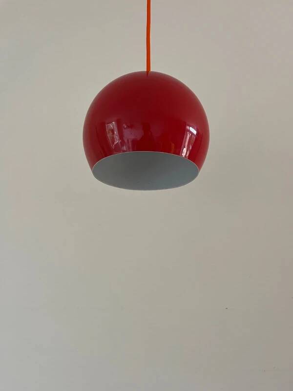 Suspension vintage de style Topan danois