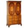 Armoire à linge George III Sheraton en noyer, circa 1760
