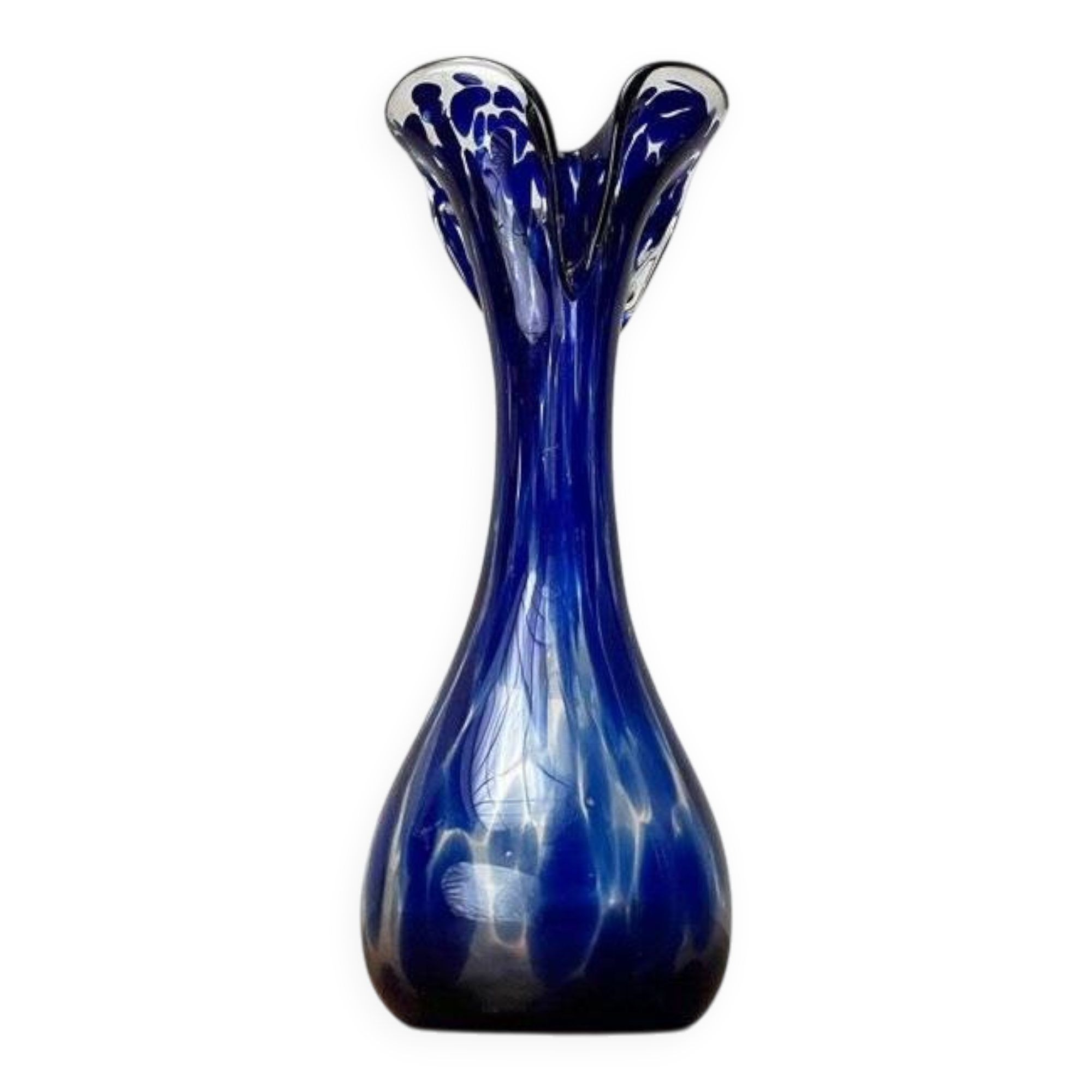 Vintage Murano glass flower vase