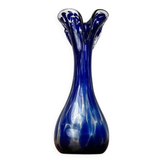 Vintage Murano glass flower vase