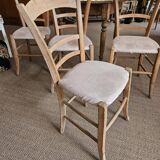 Country table and chairs