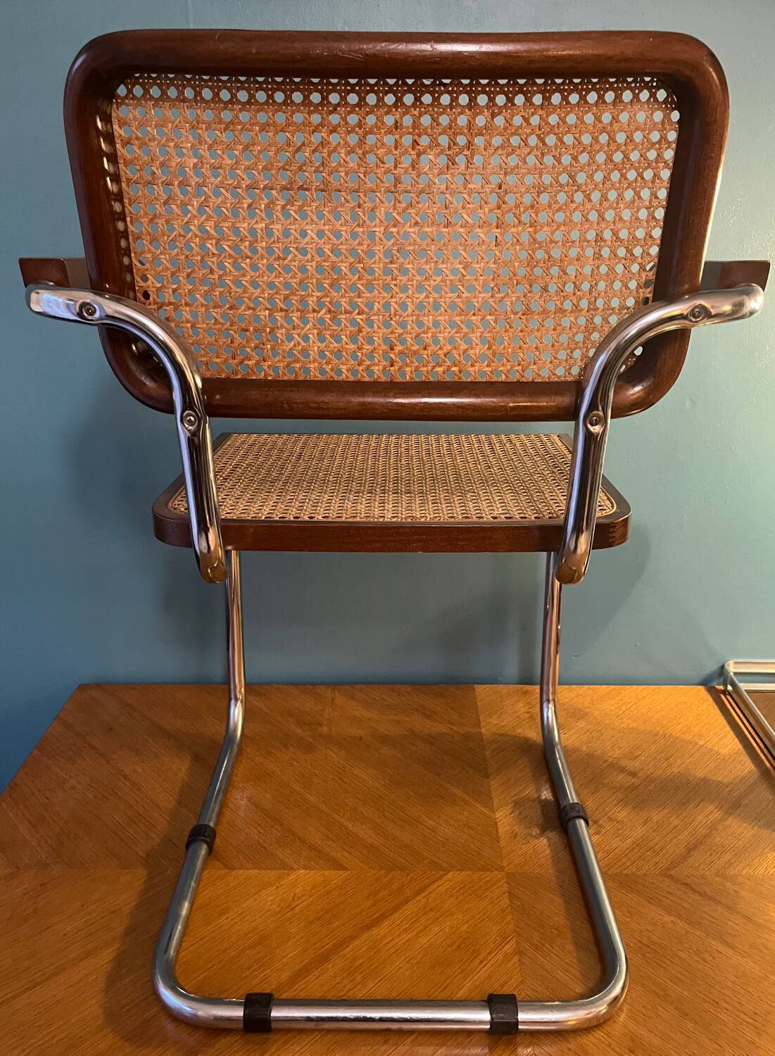 Fauteuil chaise  B 64 Marcel Breuer Cesca