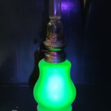 Set of 2 opaline lamps