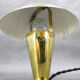Bauhaus Brass Adjustable Table Lamp, 1930s Czechoslovakia
