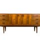 Buffet en noyer vintage par Bfm, années 1960, Pologne