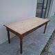 Old shop/work table with 2 drawers, Louis Philippe legs.