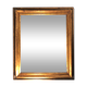 Miroir ancien bois doré 48 x 40 cm début XXe