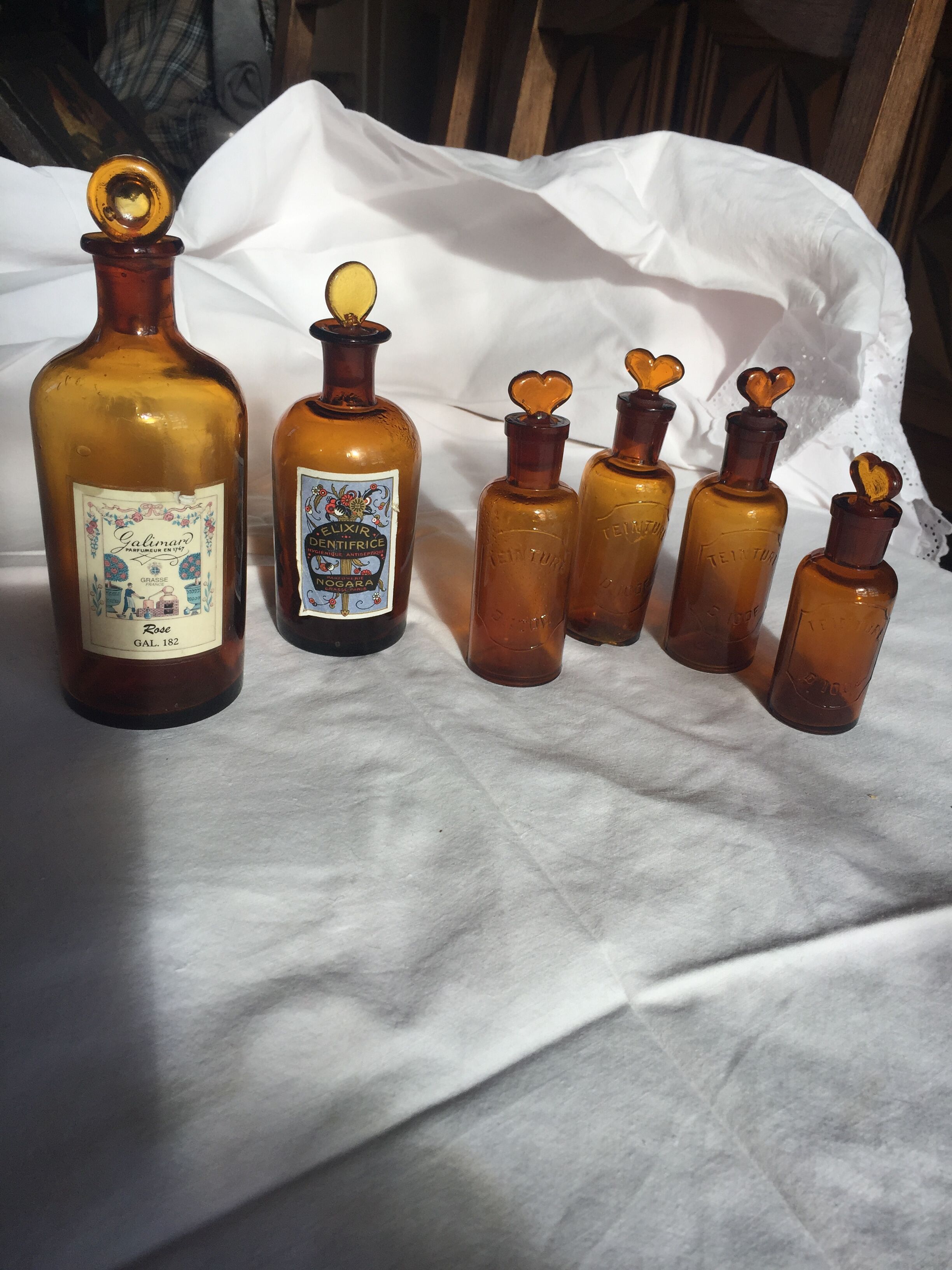 Pharmacy bottles