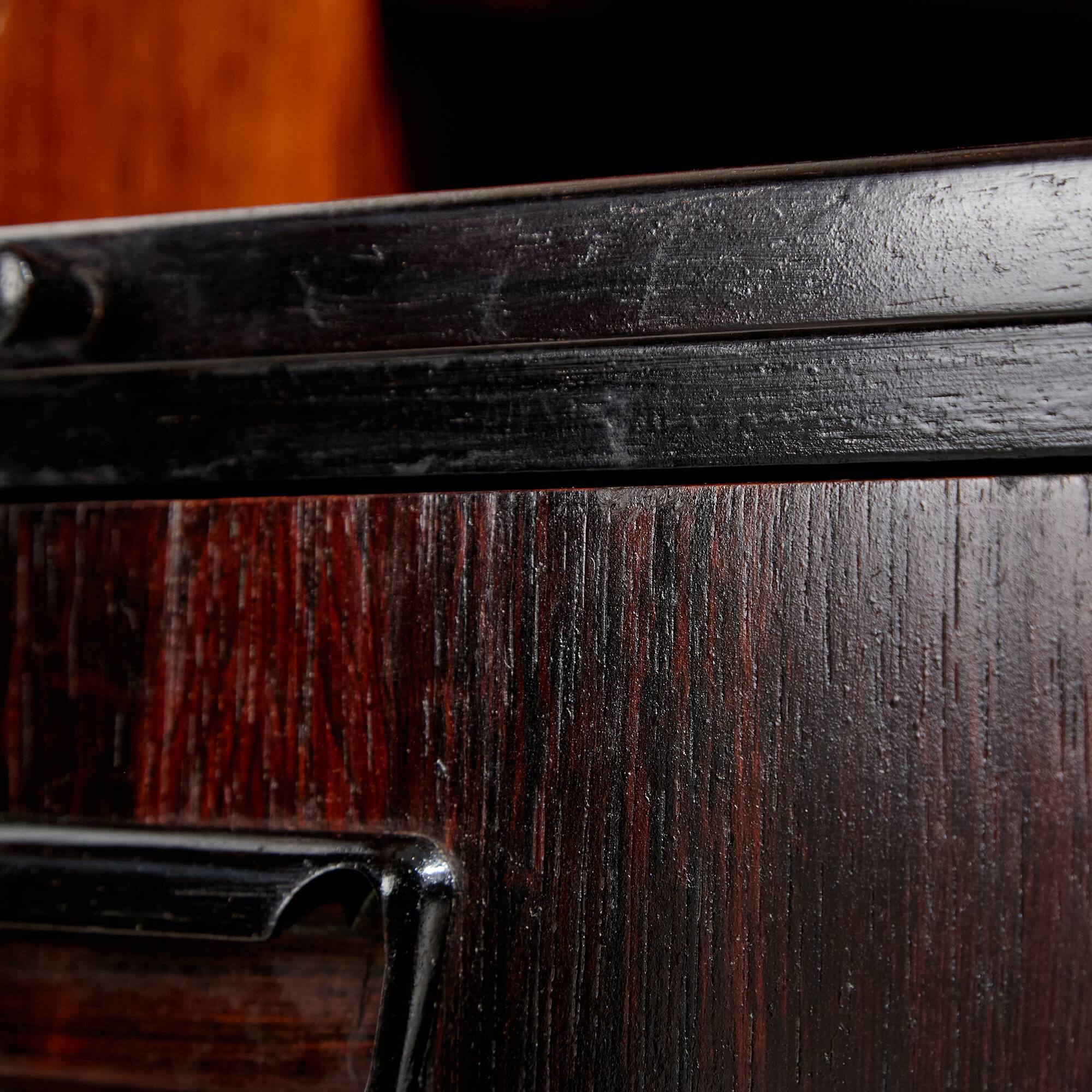 Bureau en palissandre restauré par arne wahl iversen pour vinde møbelfabrik