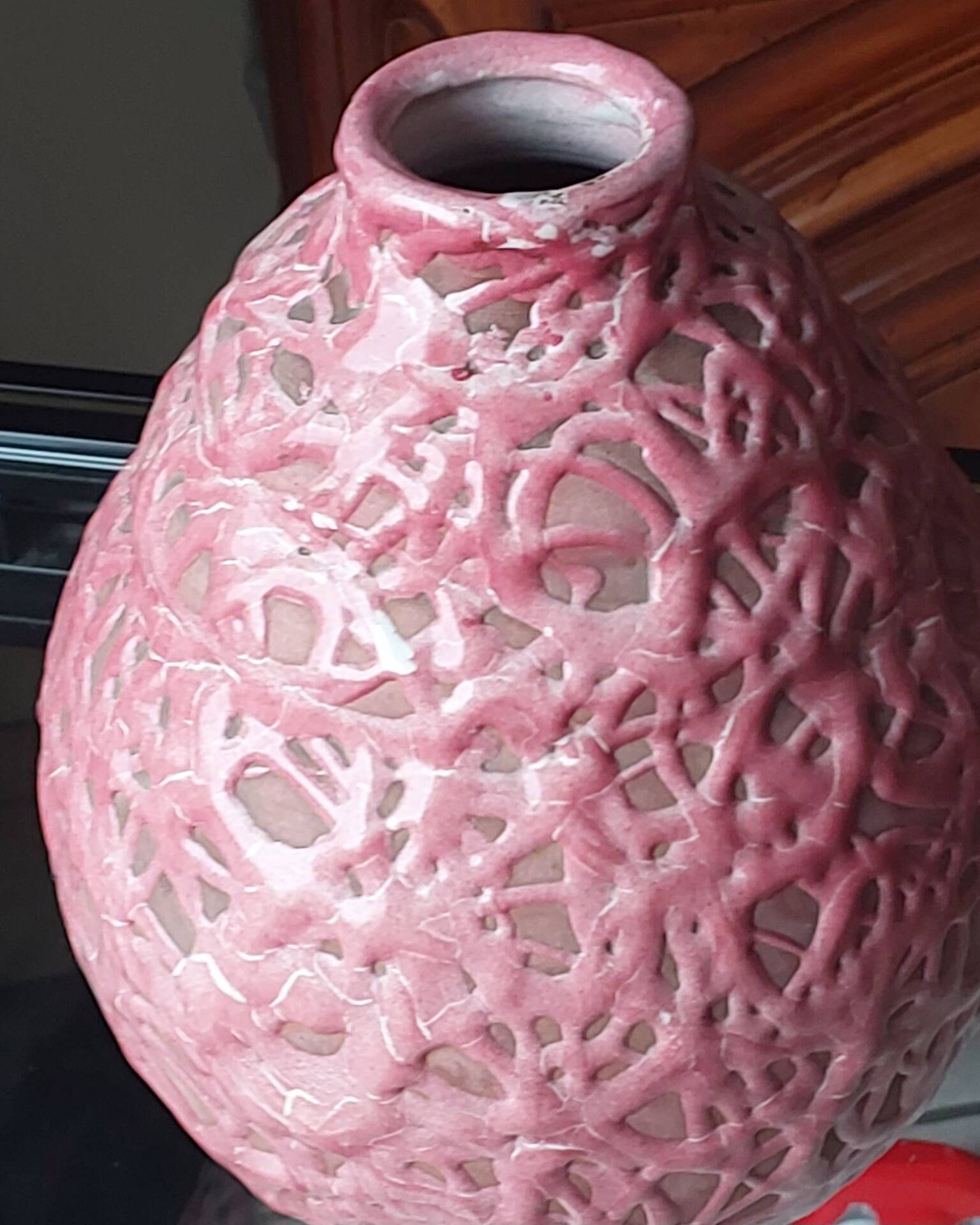 Art Deco vase from the Charentaise Faïencerie