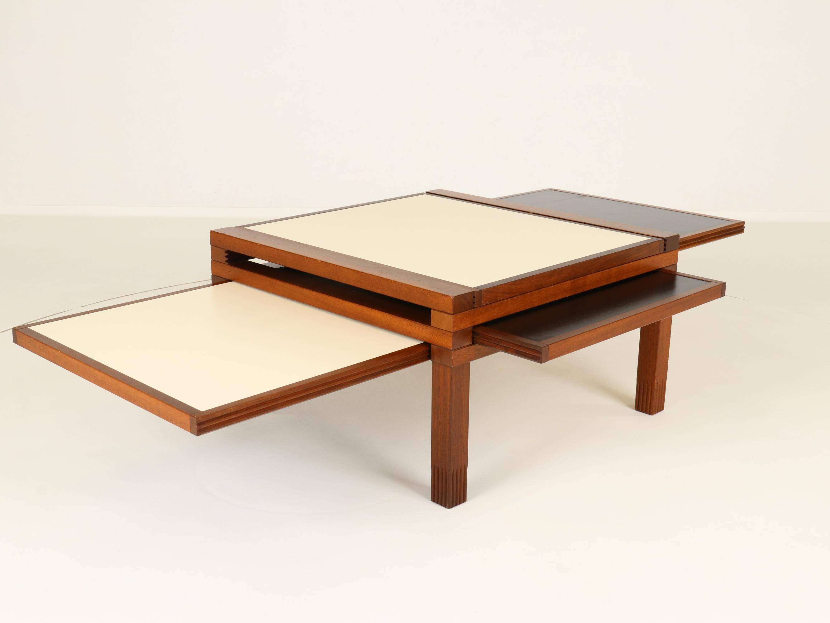 Coffee table model PAR 4 by Bernard Vuarnesson, Italy, 1970s