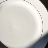 Set of 6 porcelain dessert plates