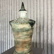 XXL (40-80cm) ceramic chess set by Maria Kenarova