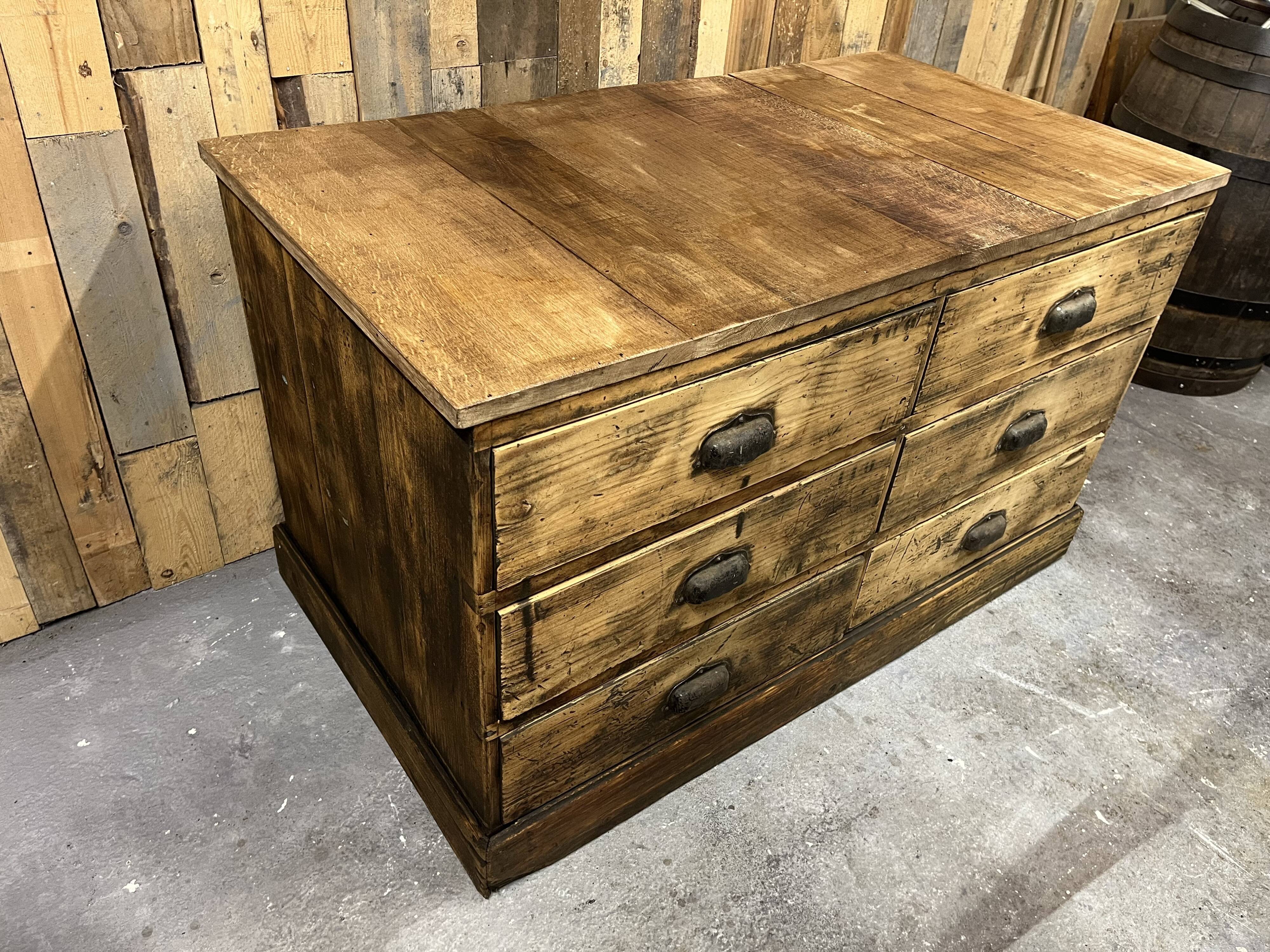 Antique wooden shoe cabinet