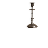 Metal candlestick – octagonal base