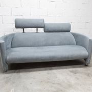 Negresco Sofa Design Bernard Massot for Neology France Moiré Velvet