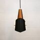 Danish Modern Copper / black  design lamp - 1960s Style