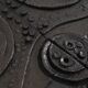 Brutalist Belgian ceramic lacquer coffee table Erik Deforce 1977