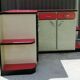 Kitchen buffet in formica 70s