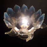 Opalescent tulip lamp 1900