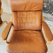 Paire de fauteuils scandinaves vintage