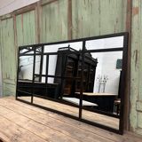 Large metal mirror