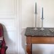 Ikea brushed aluminum candle holders kagla model