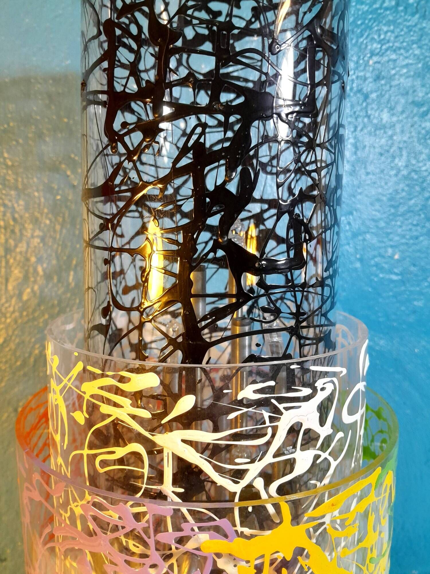 "Pollock" lamp 1980s
