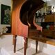 Vintage standing library