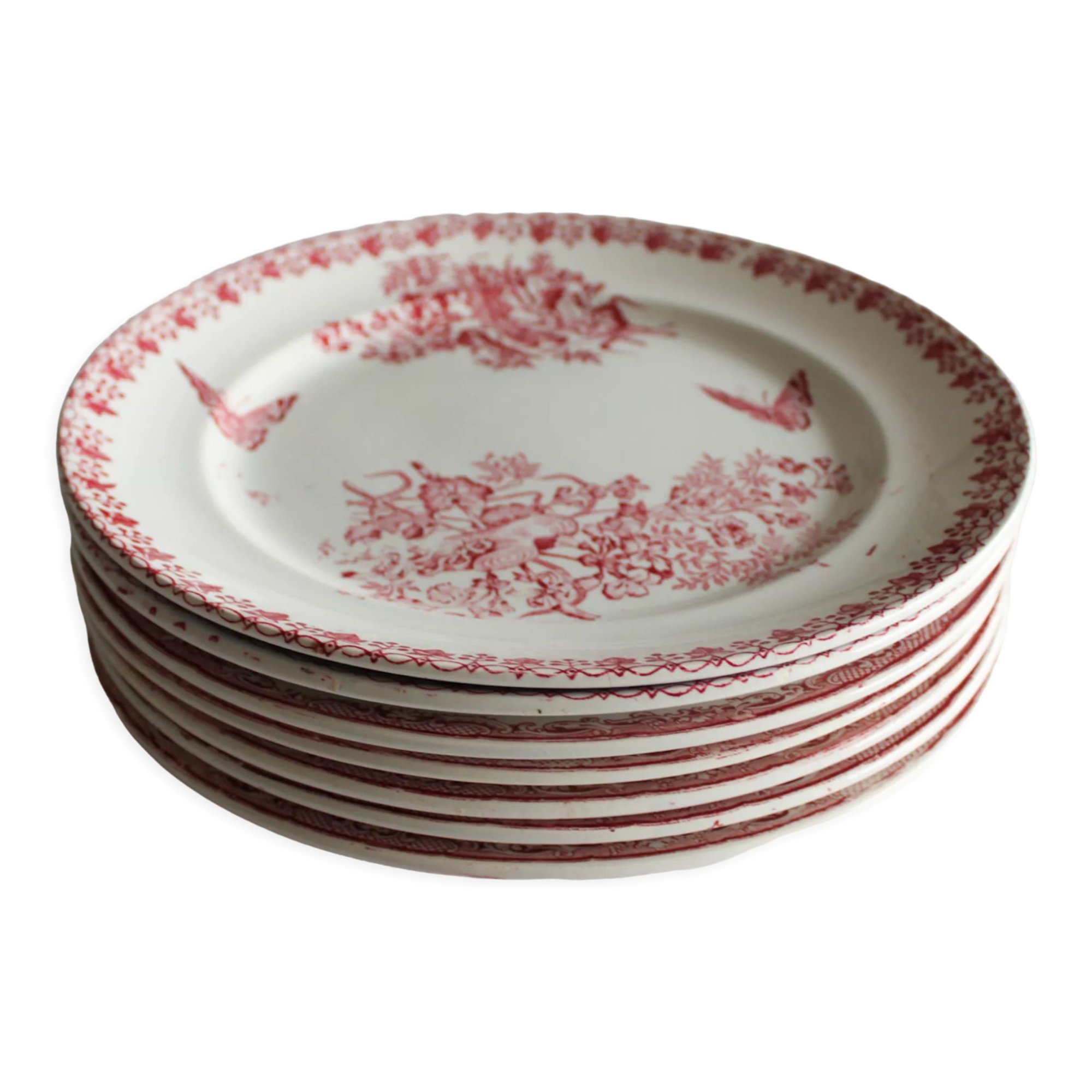 Mismatched old plates