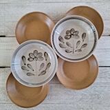 Vintage Sarreguemines stoneware plates