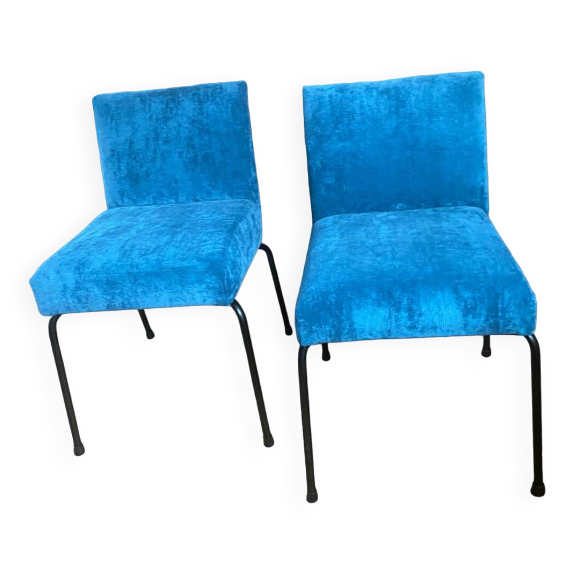 Paire de chaises vintages seventies