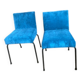 Paire de chaises vintages seventies