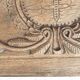 18th century carved wooden plaque bas-relief panel