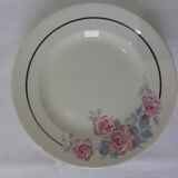 Serviteur plat sur piédouche Digoin Sarreguemines 200320