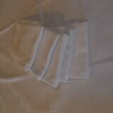 Damask tablecloth and napkins