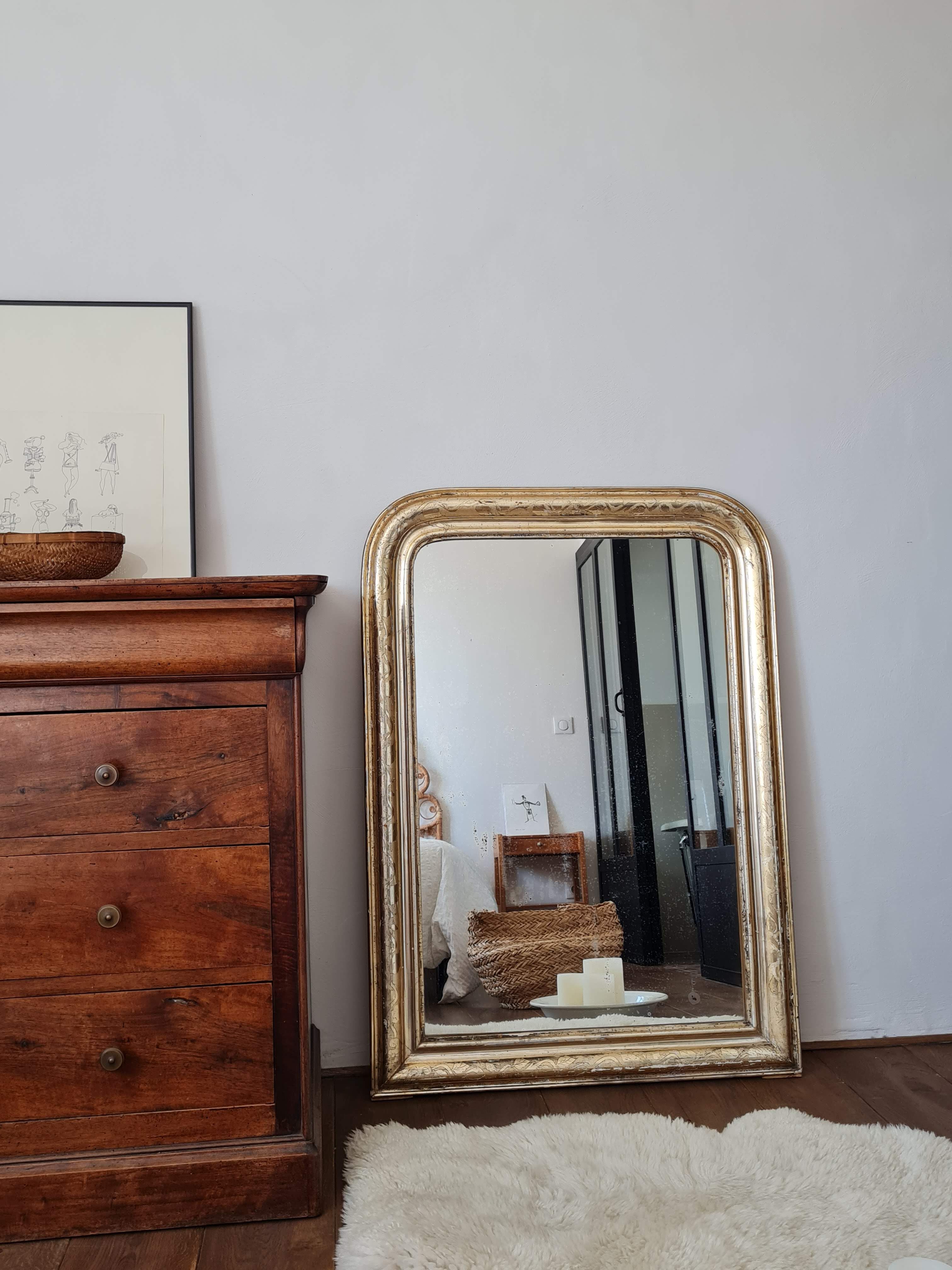 Mirror Louis Philippe former 109x 77