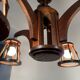 50s wooden chandelier