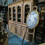 Library in natural solid cherry and ash