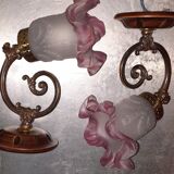Gooseneck wall lamp