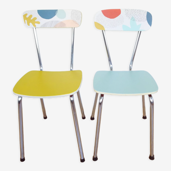 2 Formica chairs