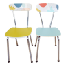 2 Formica chairs