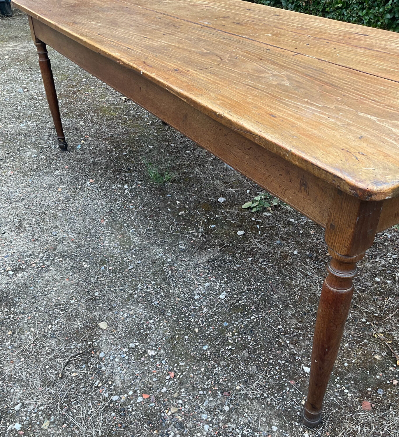 Old farm table 220x80cm